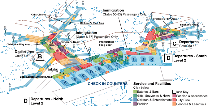 Sydney Airport Maps